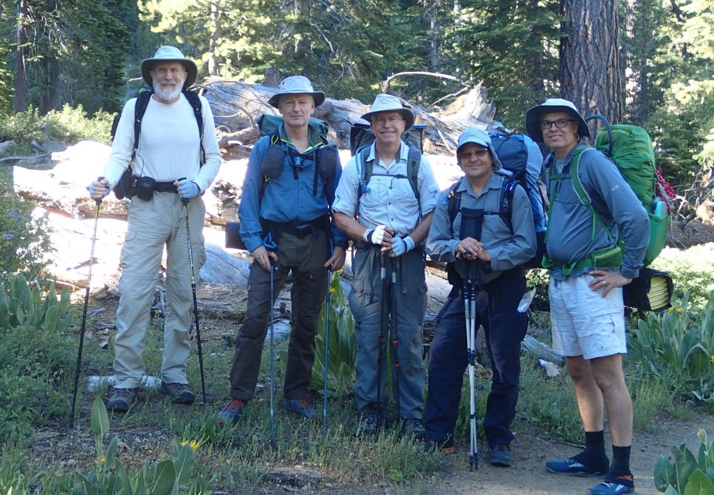 Backpacking group