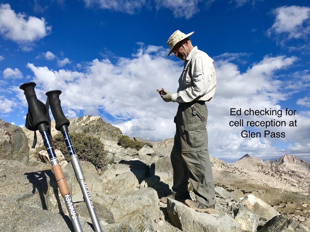 Ed at Glen Pass