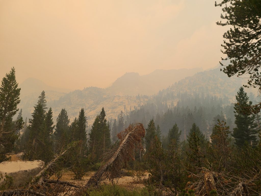 Smoke filled valley