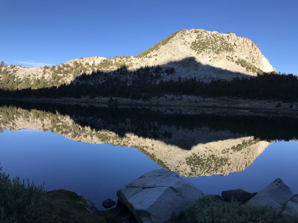 Morning reflection on Lake Virginia