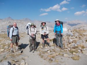 At Donahue Pass-the highest point of the trip.